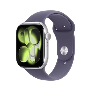 Apple Watch S11 Cellular 42mm Silver Aluminium Case with Purple Fog Sport Band - S/M