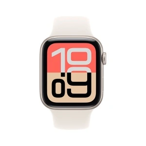 Apple Watch SE 3 Cellular 40mm Starlight Aluminium Case with Starlight Sport Band - S/M - Img 2