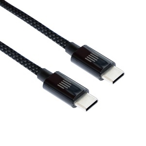 Dviced Magnetic Braided Cable USB-C to USB-C, 1,25m - Dark Grey - Img 4