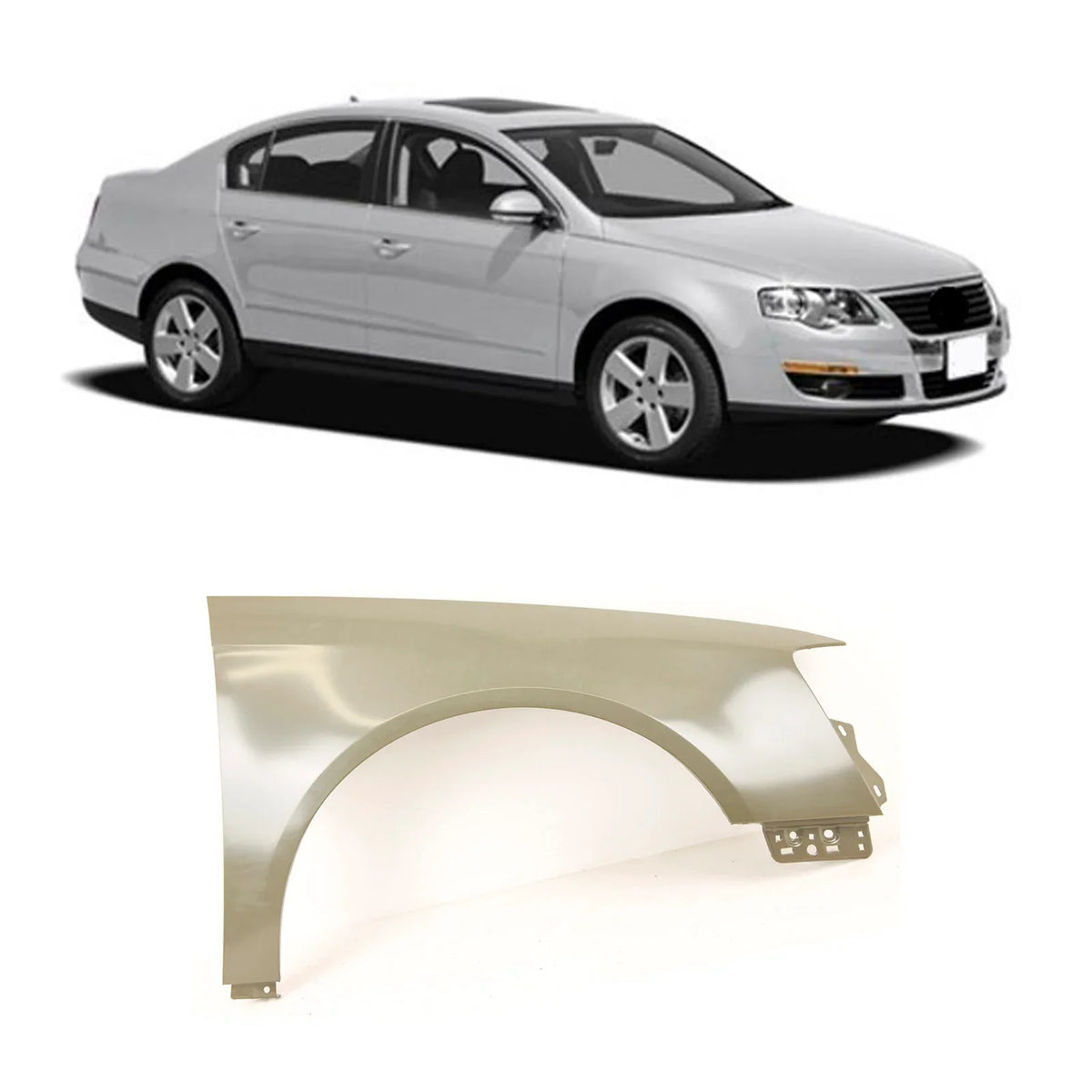 Aripă VW Passat B6 — Ghid Complet 2026: Prețuri, Diferențe și Montaj