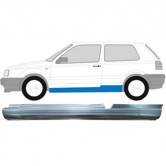 Panouri și elemente reparație caroserie VW Golf 5 – ghid complet: prăguri, arcade, fețe de ușă