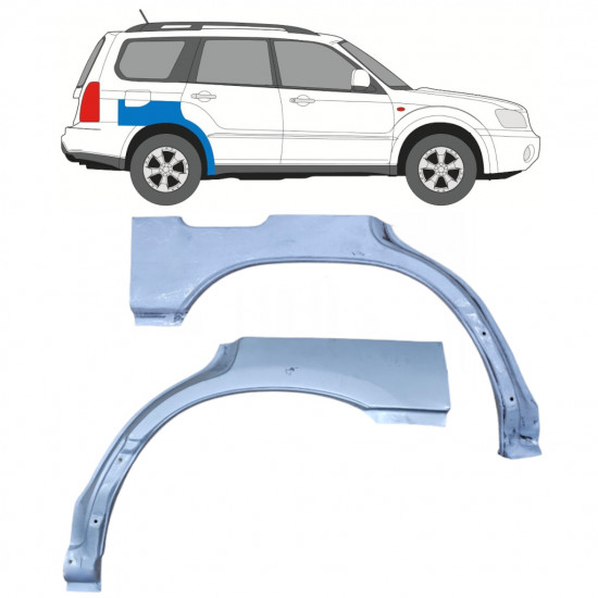Panouri și elemente reparație caroserie Subaru Forester – ghid complet generații, zone vulnerabile, prețuri