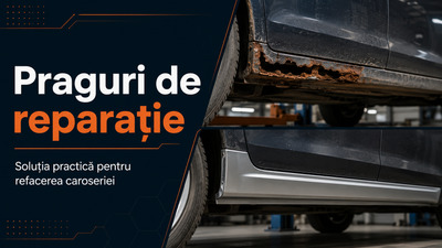 Praguri ruginite la mașină: când se repară și când trebuie înlocuite