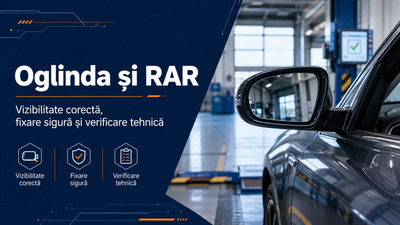 Oglinda retrovizoare la ITP și RAR: când o defecțiune poate duce la respingere