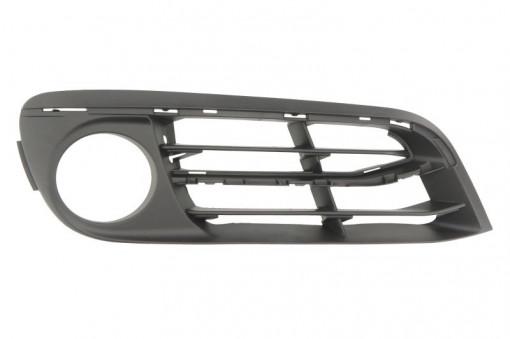 Acoperire bara fata Dreapta (deschis, MODERN, cu gauri pentru lampa de ceata, negru) potrivit BMW 5 (F10), 5 (F11) 06.09-02.17 07.13- - Img 1