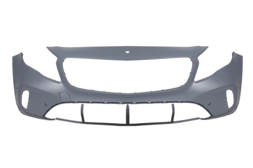 Bara fata, cu capac carlig remorcare, cu locas senzor parcare, grunduit potrivit MERCEDES GLA X156 01.17-12.19