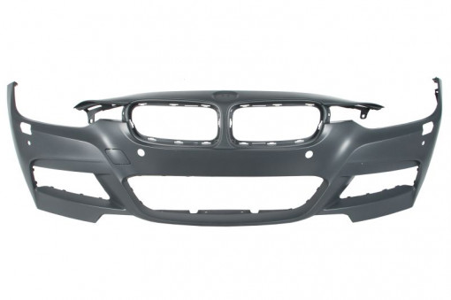 Bara fata, M-PACHET, cu locas lampa ceata, cu locas spalator far, numar locas senzori parcare: 4, grunduit potrivit BMW 3 F30 10.11-02.17