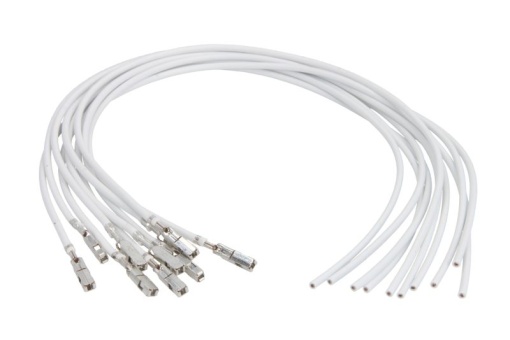 Cablu reparatie (Cupru / silicon, sectiune transversala: 0,75mm, lungime: 0,3m)