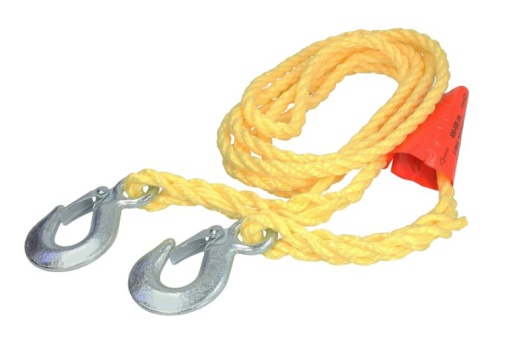 Cablu tractare chinga (4m, 1500kg, certificat: PIMOT, galben)