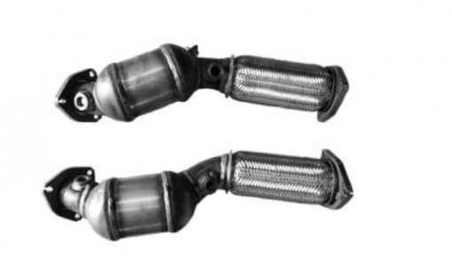 Catalizator (set 2 catalizatoare) EURO 4 potrivit AUDI Q7; VW TOUAREG 4.2 03.06-05.10