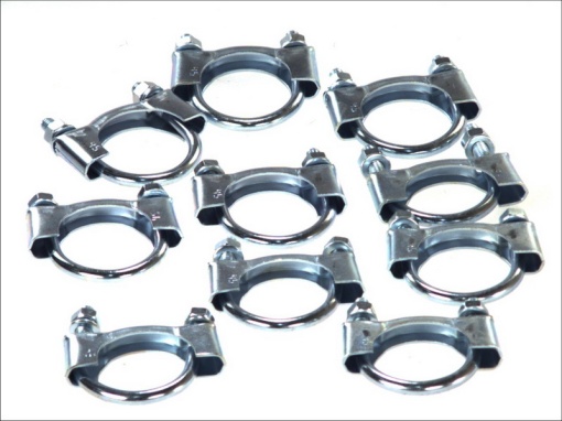 Clema esapament (45mm, 10buc) potrivit ALFA ROMEO 33; AUDI 80 B2, COUPE B2; CITROEN C2, C3 I; FIAT 500, 500 C, PANDA, PUNTO, STILO, UNO; FORD KA; LANCIA Y, Y10 0.8-1.9D 05.73-