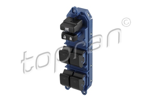 Comutator macara geam Fata Stanga potrivit TOYOTA AVENSIS, VERSO 1.6-2.2D 11.08-10.18