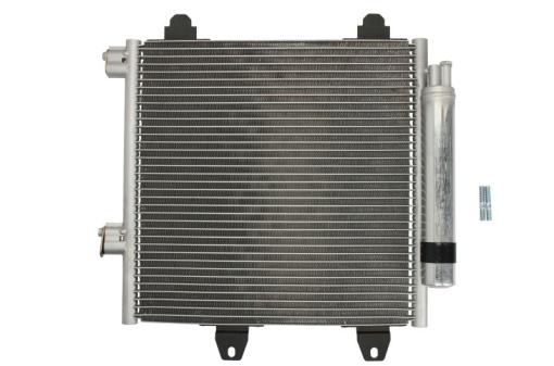 Condensator climatizare (cu uscator) potrivit CITROEN C1; PEUGEOT 107; TOYOTA AYGO, AYGO/HATCHBACK 1.0/1.4D 06.05-09.14