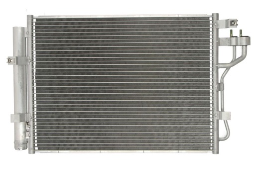 Condensator climatizare (cu uscator) potrivit FIAT BRAVA, BRAVO I; KIA PICANTO II, PRIDE 1.0-1.6 01.90-03.17