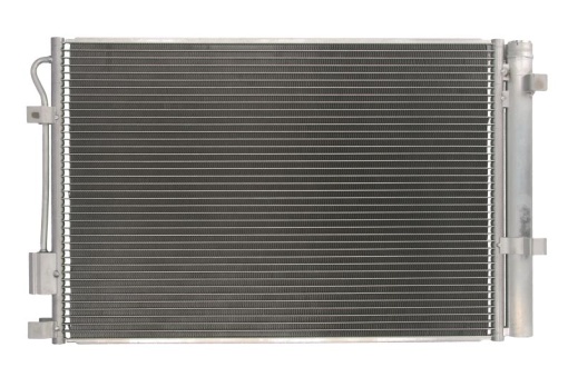 Condensator climatizare (cu uscator) potrivit HYUNDAI ACCENT IV, I20 I, SOLARIS, VELOSTER; KIA RIO III 1.2-1.6D 09.08-