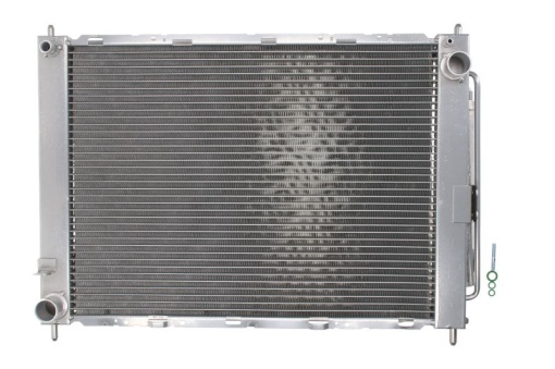 Condensator climatizare (cu uscator) potrivit RENAULT CLIO III, MODUS 1.2/1.4/1.6 12.04-