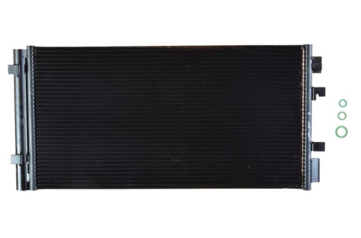 Condensator climatizare (cu uscator) potrivit RENAULT FLUENCE, GRAND SCENIC III, MEGANE, MEGANE III, MODUS, SCENIC III 1.2-2.0D 05.08-