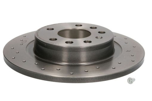 Disc frana BREMBO Xtra, 1 buc., Drilled, spate ; stanga/dreapta, diametru exterior 278 mm, grosime 12 mm, potrivit CADILLAC BLS; OPEL SIGNUM, VECTRA C, VECTRA C GTS; SAAB 9-3, 9-3X 1.6-2.8 04.02-