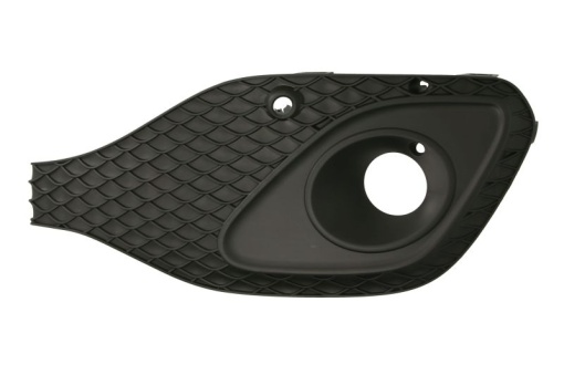 Element bara grila dreapta cu locas proiector cu locas senzori parcare, negru mat potrivit MERCEDES GLA II H247 01.20-