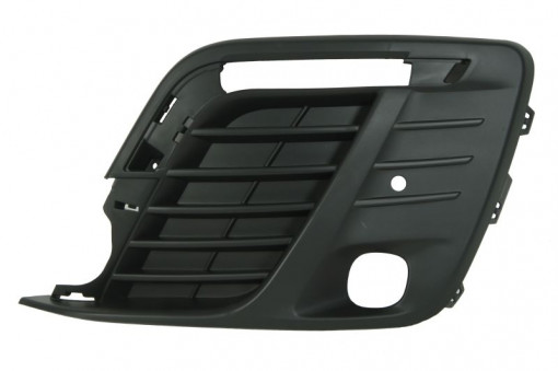 Element bara Stanga cu locas lampa ceata, cu locas lumini zi, cu locas senzor parcare, plastic, negru potrivit CITROEN SPACETOURER 04.16- 04.16-