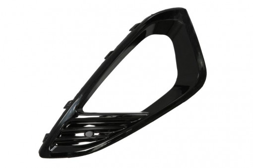 Element bara Stanga cu locas lampa ceata, plastic, lucios/negru potrivit FORD FIESTA VII 05.17- 04.17-