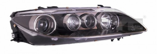 Far dreapta (H1/H3, electric, cu motoras, fundal negru) MAZDA 6 2005-2008