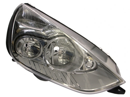 Far dreapta (H1/H7, reglaj electric, cu motoras, fundal cromat) FORD GALAXY, S-MAX 2006-2015