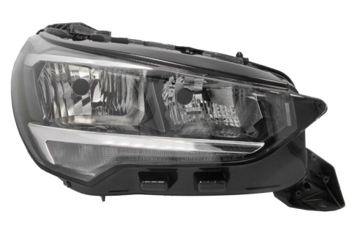 Far dreapta (H15/H7/PWY24W, cu motor) potrivit OPEL CORSA F 05.19-