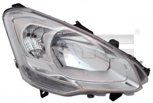 Far dreapta (H4, electric, cu motoras) CITROEN BERLINGO 2008-2012