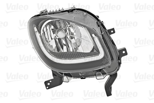 Far Dreapta (H4/LED, electric, fara motoras) potrivit SMART FORFOUR 07.14-