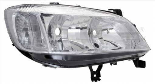 Far dreapta (H7/HB3, electric, fundal cromat) OPEL ZAFIRA A