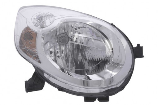 Far Dreapta (halogen, H4, electric, cu motor, culoare semnalizator: transparent) potrivit CITROEN C1 06.05-04.14