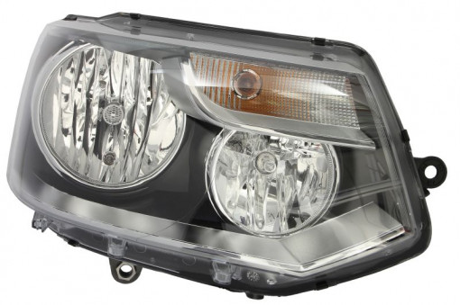 Far Dreapta (halogen, H7/PY21W/W5W, electric, cu motor, bec) potrivit VW MULTIVAN T5, TRANSPORTER T5