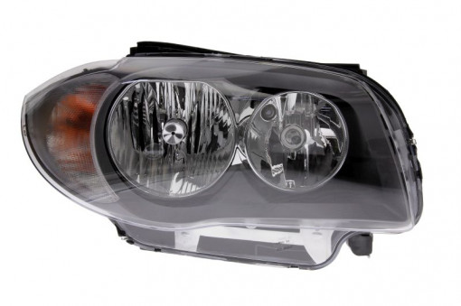 Far Dreapta (halogen, H7/W5W, electric, cu motor, culoare semnalizator: transparent) potrivit BMW 1 (E81), 1 (E82), 1 (E87), 1 (E88) 01.07-03.09