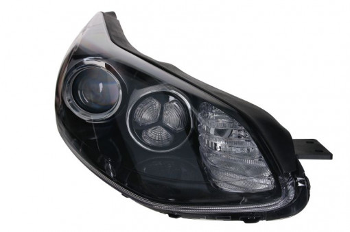 Far Dreapta (HB3/LED, electric, cu motor) potrivit KIA SPORTAGE II, SPORTAGE III, SPORTAGE IV -07.18
