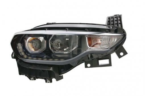 Far Dreapta (xenon, D5S/H7/LED/P21W, automat, culoare semnalizator: portocaliu) potrivit FIAT TIPO
