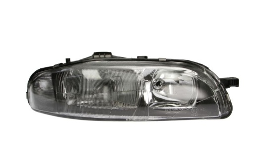 Far fata Dreapta (2*H1, electric, fara motoras, culoare insertie: cromat/negru) potrivit FIAT MAREA