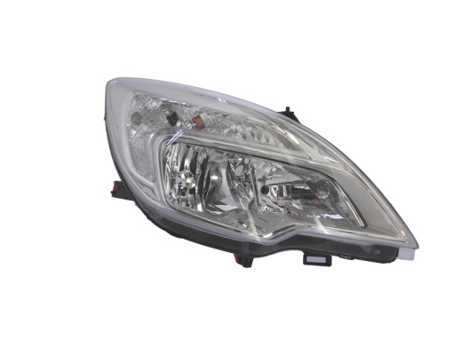 Far fata Dreapta (H1/H7/W21, electric, cu motor, culoare insert: cromat) potrivit OPEL MERIVA B