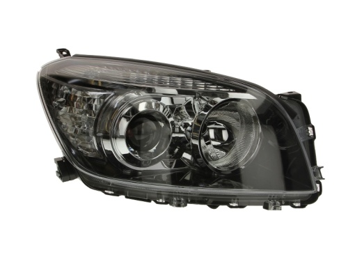 Far fata Dreapta (H11/HB3, electric, fara motoras, culoare insert: negru) potrivit TOYOTA RAV 4 III 11.05-12.12