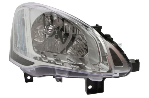 Far fata Dreapta (H4, electric, cu motor) potrivit CITROEN BERLINGO, BERLINGO MULTISPACE, BERLINGO/MINIVAN