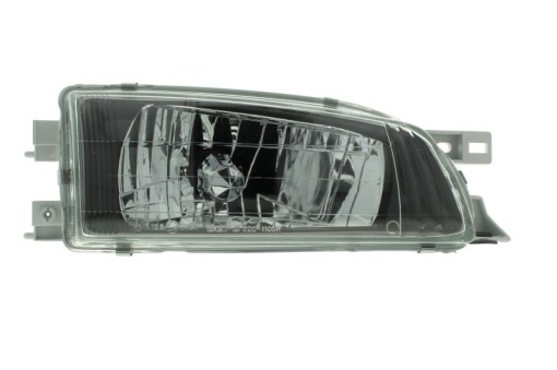 Far fata Dreapta (H4, electric, fara motoras, culoare insert: negru, culoare semnalizator: intuneric) potrivit SUBARU IMPREZA