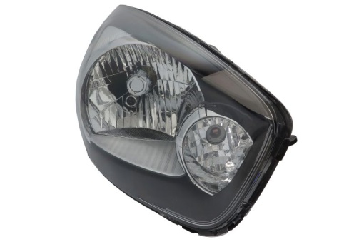 Far fata Dreapta (H4/PY21W/W5W, electric, fara motoras, culoare insert: negru, culoare semnalizator: transparent) potrivit KIA PICANTO II