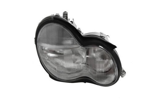 Far fata Dreapta (H7, electric, fara motoras, culoare insert: argintiu, culoare semnalizator: transparent) potrivit MERCEDES C T-MODEL (S203), C (W203) -03.04