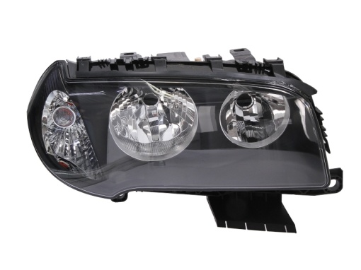 Far fata Dreapta (H7/H7, electric, cu motor, culoare insert: negru, culoare semnalizator: alb) potrivit BMW X3 (E83) 01.04-08.06