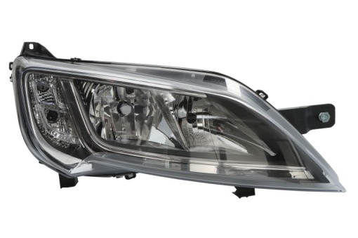 Far fata Dreapta (H7/LED/WY21W, cu motor, culoare insert: negru) potrivit CITROEN JUMPER I, JUMPER II; FIAT DUCATO; PEUGEOT BOXER