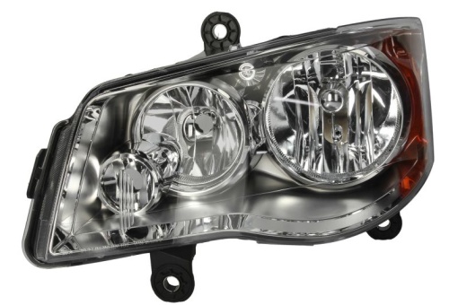Far fata Stanga (2*H11/P27/7W, manual, fara ECE, culoare insert: cromat) potrivit CHRYSLER TOWN & COUNTRY 10.07-09.16