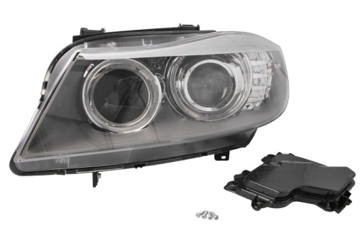 Far fata Stanga (bi-xenon, D1S/H8/LED, electric, cu motor, culoare insert: negru) potrivit BMW 3 (E90), 3 (E91) -06.12