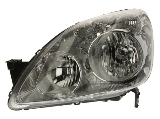 Far fata Stanga (H1, electric, fara motoras, culoare insert: cromat, culoare semnalizator: alb) potrivit HONDA CR-V II, CR-V IV