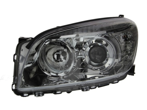 Far fata Stanga (H11/HB3, electric, fara motoras, culoare insert: cromat) potrivit TOYOTA RAV 4 III