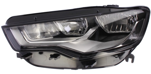 Far fata Stanga (H15/H7, electric, cu motor, culoare insert: negru) potrivit AUDI A6 ALLROAD C7, A6 C7